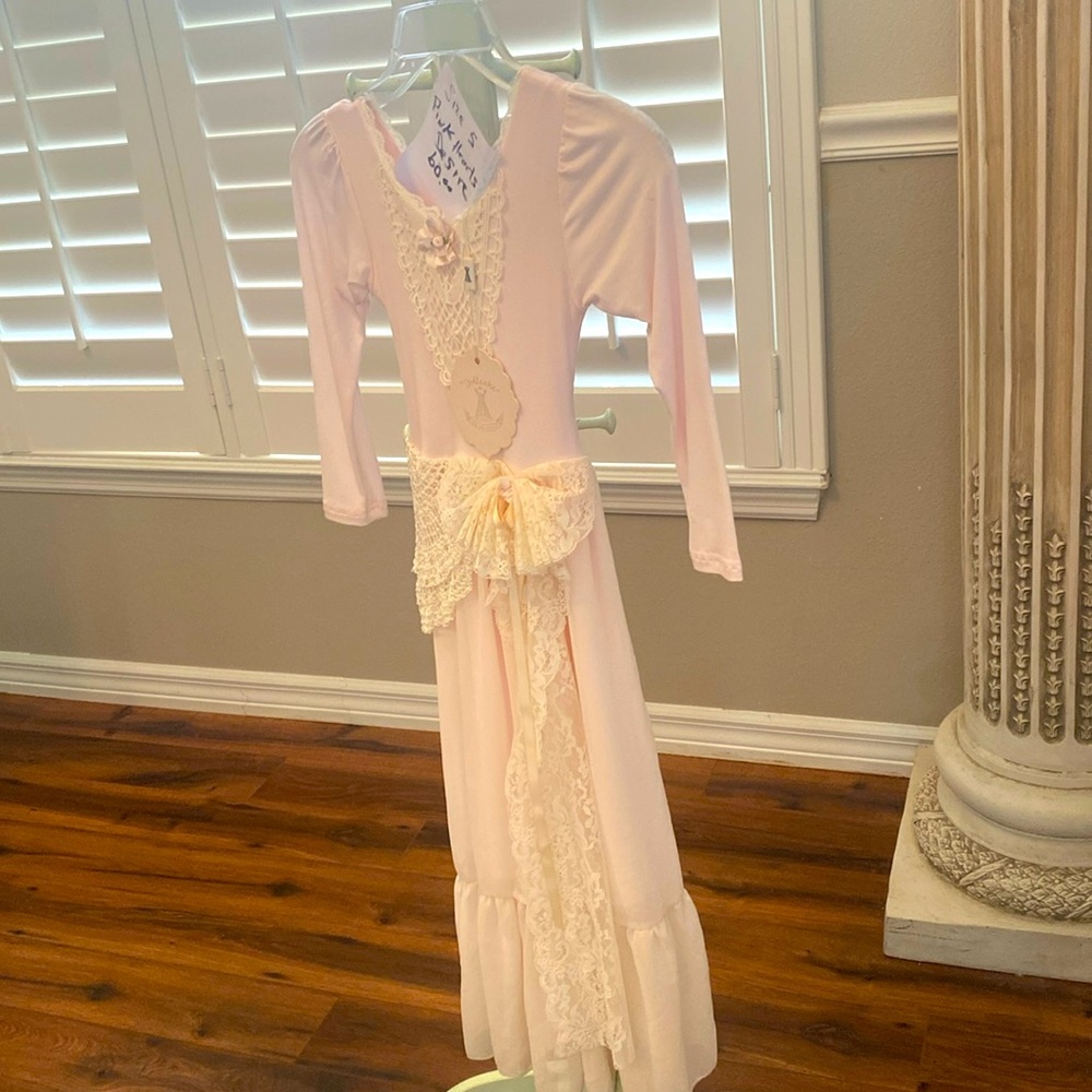 Girls Dollcake Dress size 5. Pink Hearts Desires One owner  non smoke no pets